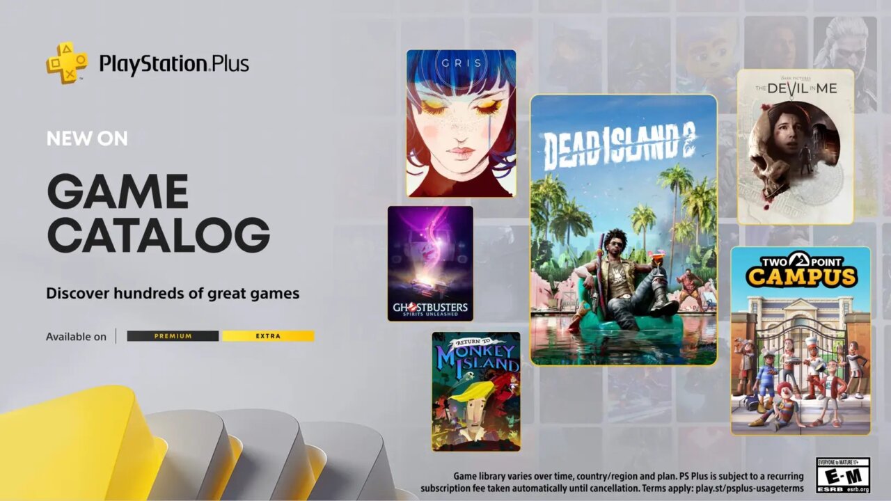 PS Plus Extra and Premium Expands with 14 New Titles in October, Including Dead Island 2 and Dino Crisis